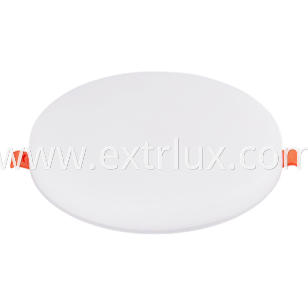 Recessed Round Iron Panel Light Top Recessed Round Iron Panel Light Top